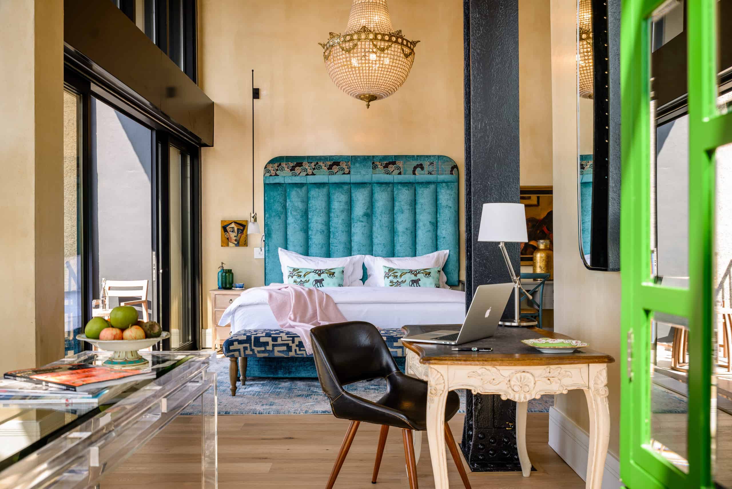 A thoughtfully chosen hotel room